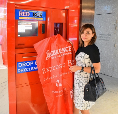 The Red Box Self Serve Drop off and Pickup ATM
